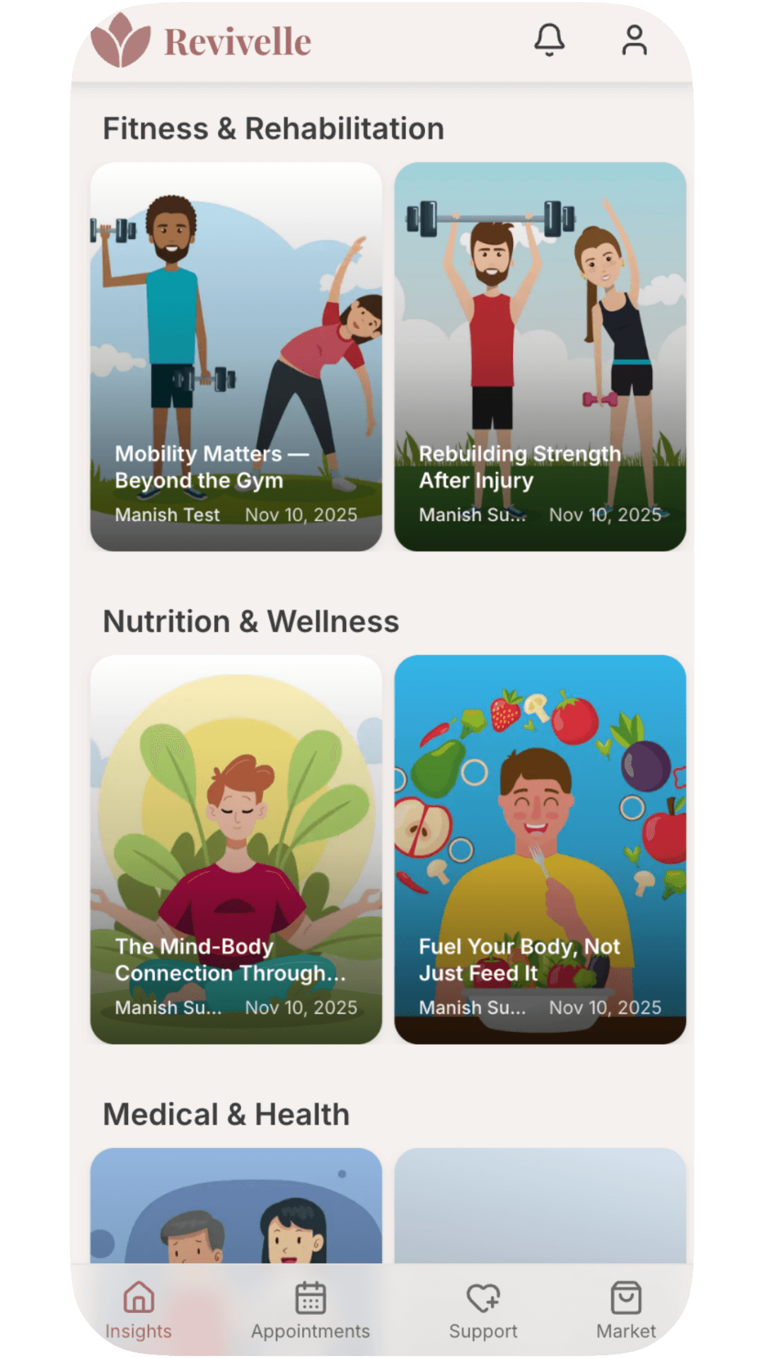 Revivelle App Preview